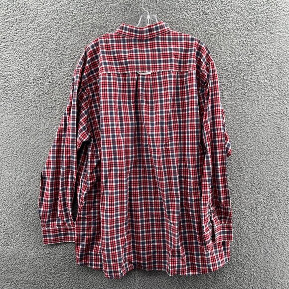 Panhandle Tuf Cooper Performance Western Shirt Mens XXL Long Sleeve Button-Down - Picture 2 of 9